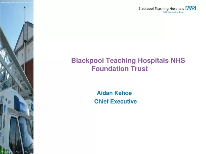 blackpool teaching hospitals nhs foundation trust