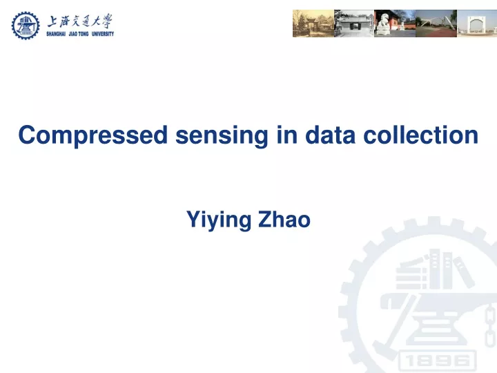 compressed sensing in data collection