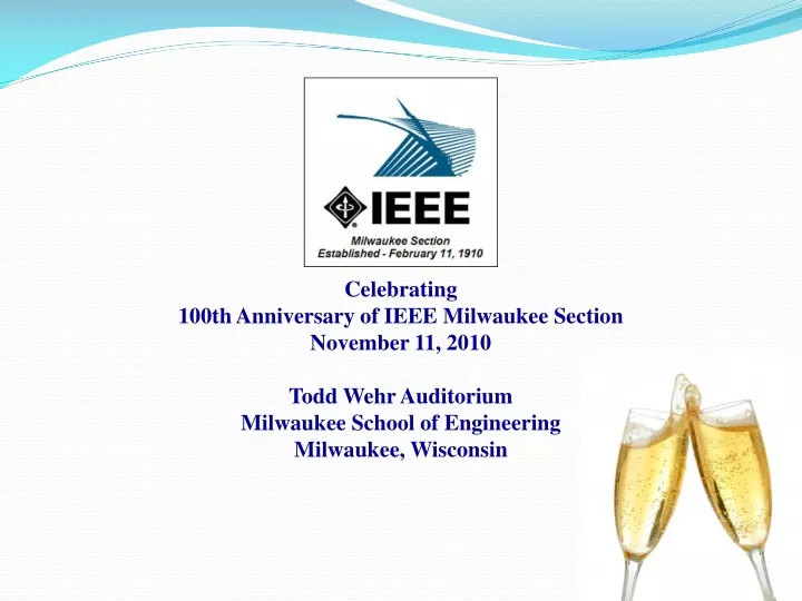 celebrating 100th anniversary of ieee milwaukee