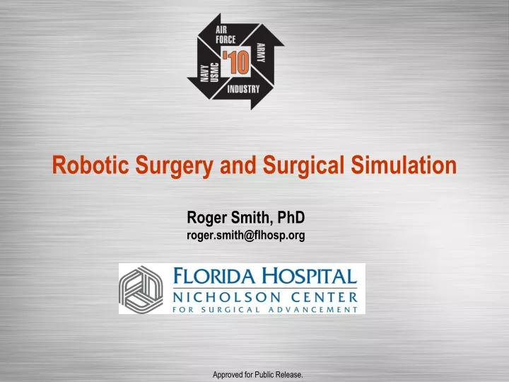 robotic surgery and surgical simulation
