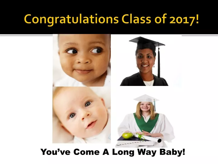 congratulations class of 2017