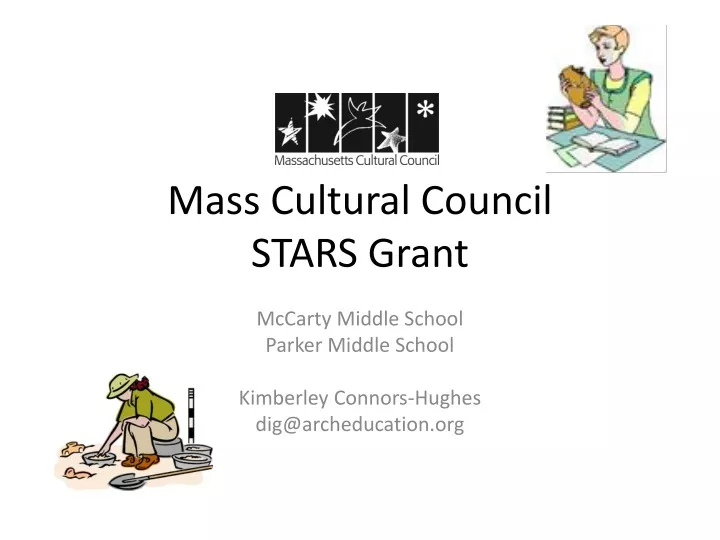 mass cultural council stars grant