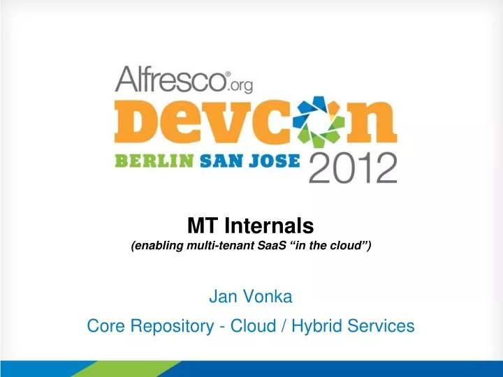 mt internals enabling multi tenant saas in the cloud