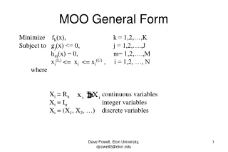 MOO General Form