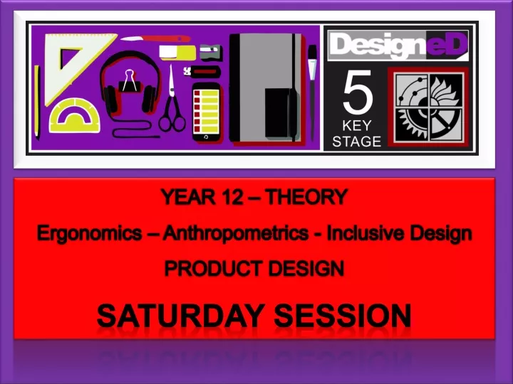 year 12 theory ergonomics anthropometrics