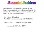 Statistics Homework Probability Problems Solved - slide 1