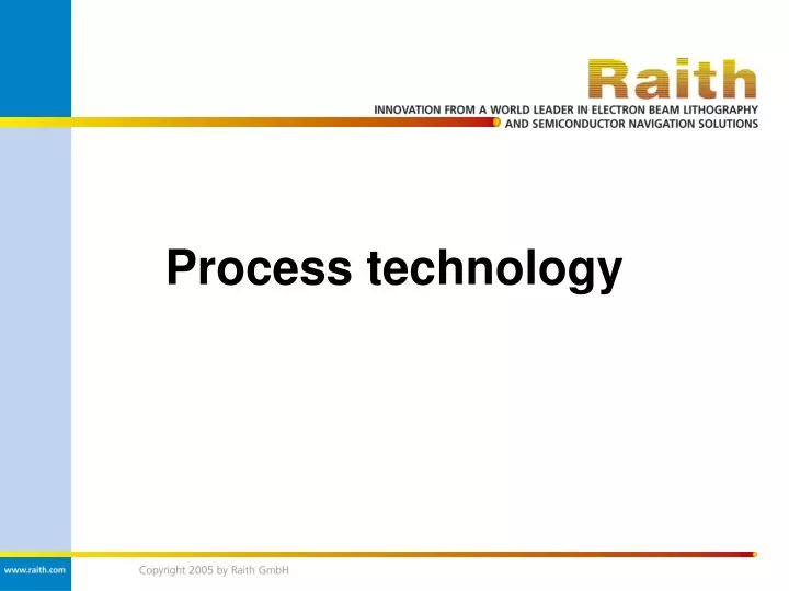 process technology