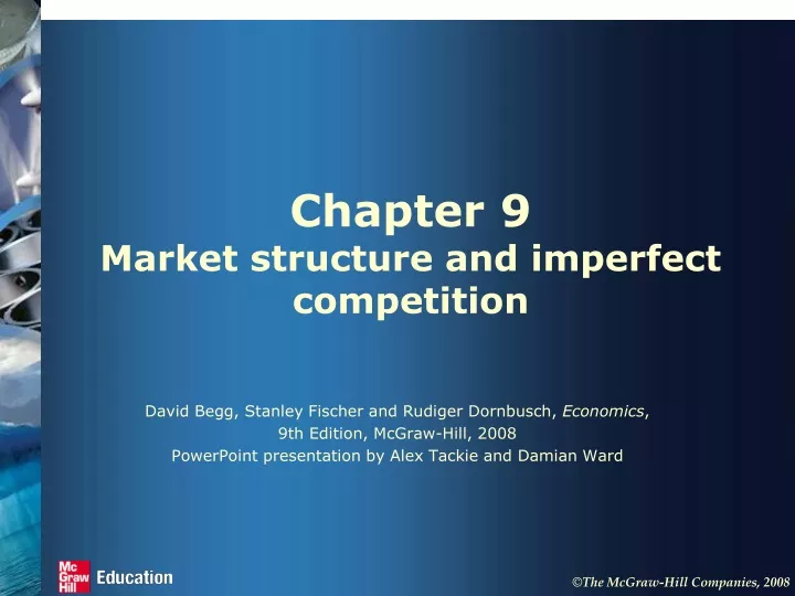 chapter 9 market structure and imperfect competition