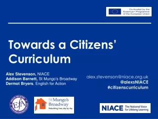 Towards a Citizens’ Curriculum