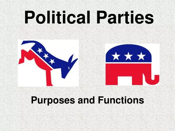 political parties