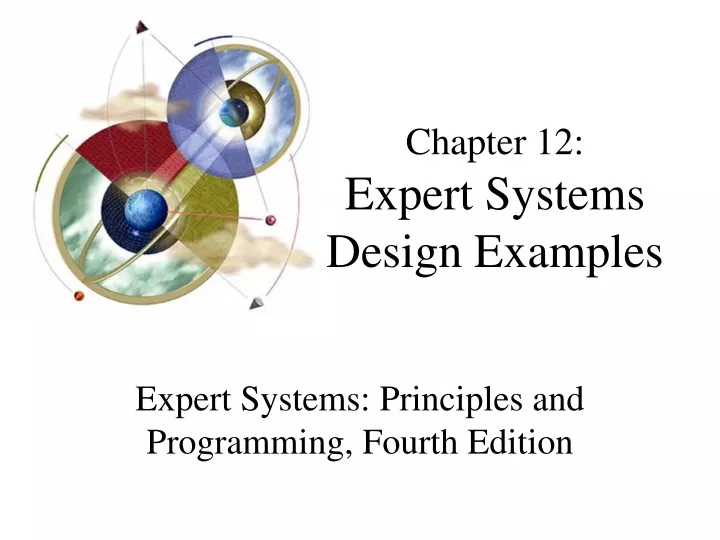 chapter 12 expert systems design examples