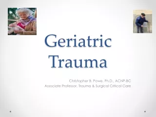 Geriatric Trauma