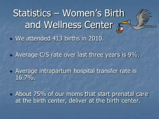 Statistics – Women’s Birth and Wellness Center