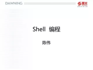 Shell   编程