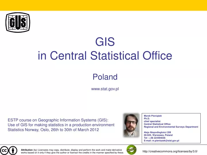 gis in central statistical office poland www stat