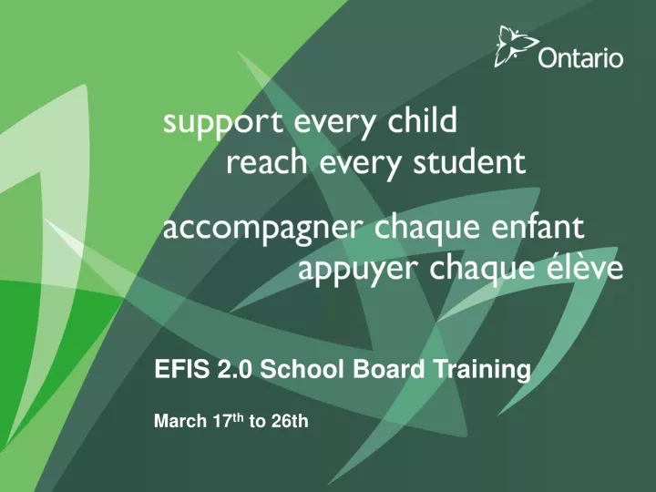 efis 2 0 school board training