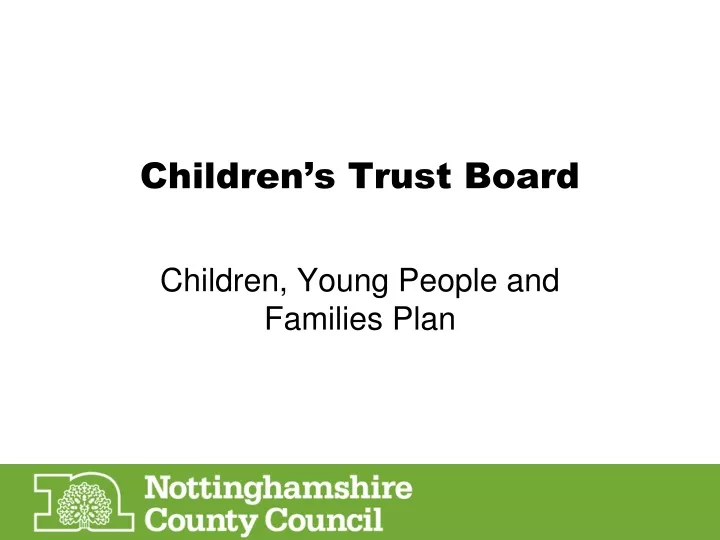 children s trust board