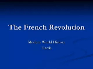 The French Revolution