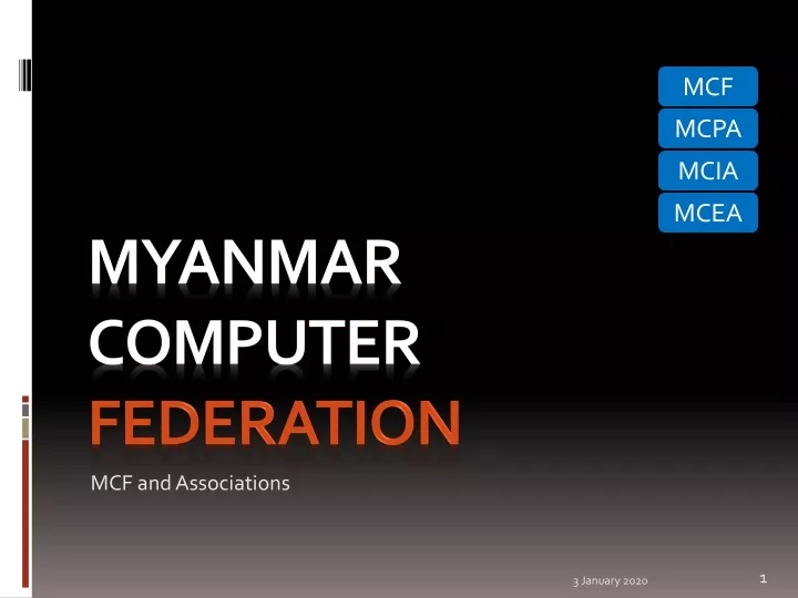myanmar computer federation