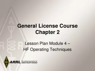 General License Course Chapter 2