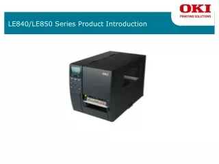 LE840/LE850 Series Product Introduction