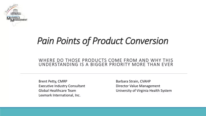pain points of product conversion