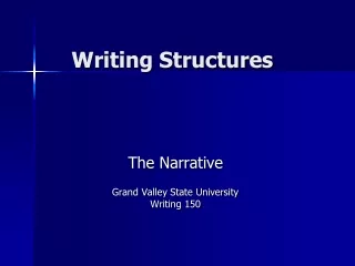 Writing Structures