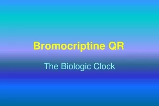 Bromocriptine QR