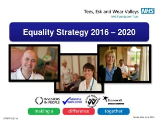 Equality Strategy 2016 – 2020