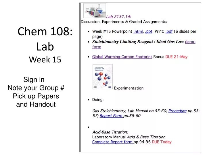 chem 108 lab week 15