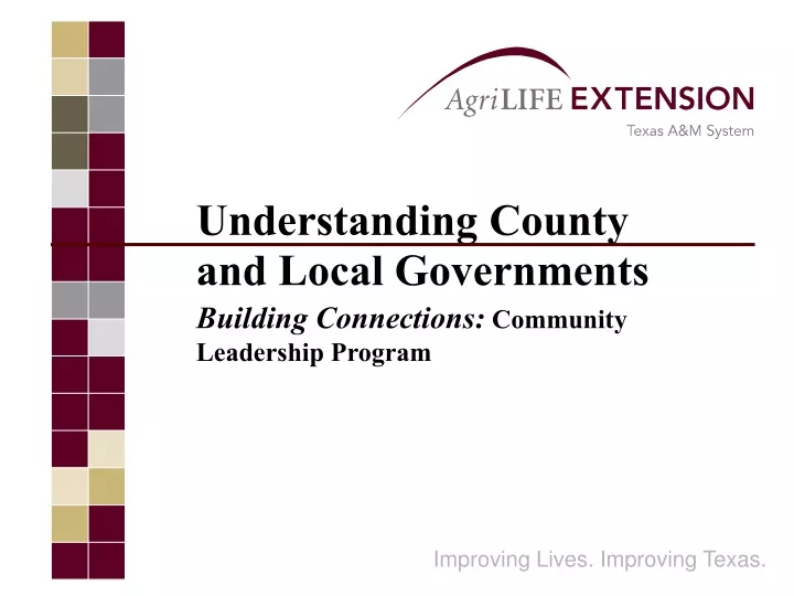 understanding county and local governments