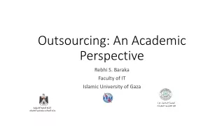 Outsourcing: An Academic Perspective