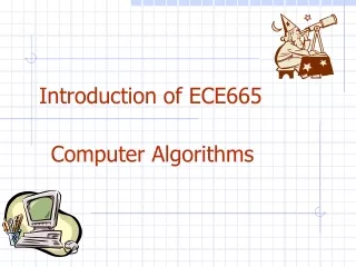 Introduction of ECE665