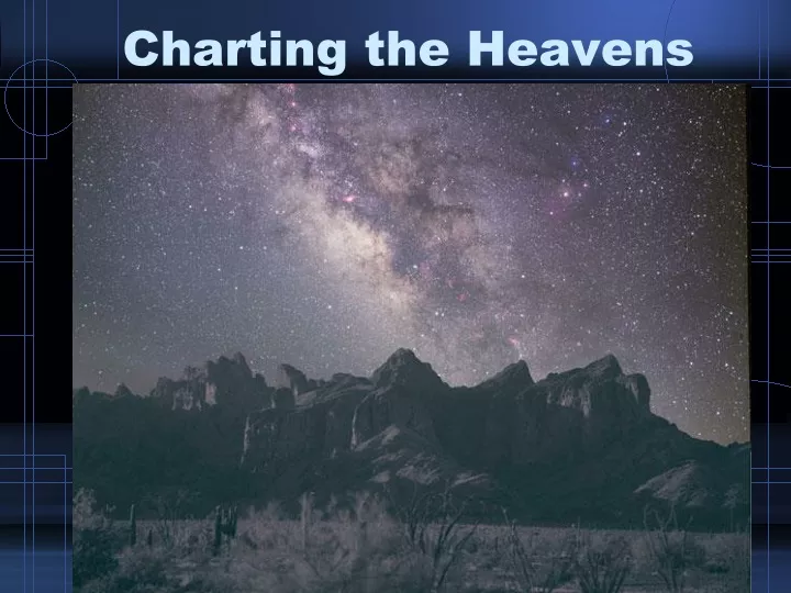 charting the heavens