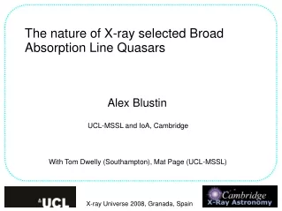 The nature of X-ray selected Broad Absorption Line Quasars