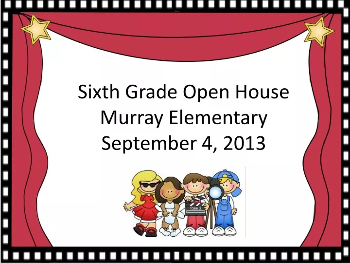sixth grade open house murray elementary september 4 2013