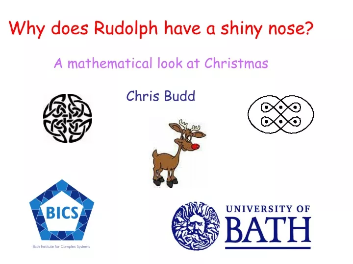 why does rudolph have a shiny nose a mathematical