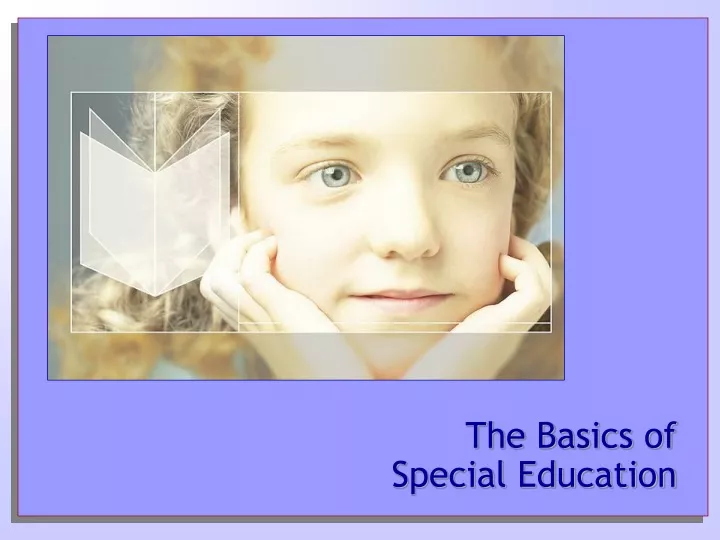 the basics of special education