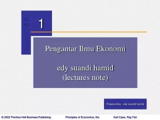 Pengantar Ilmu Ekonomi edy suandi hamid (lectures note)