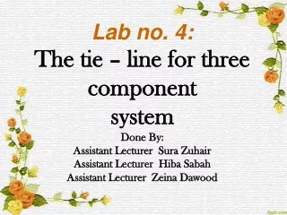 Ternary systems with one pair of partially miscible liquids:-