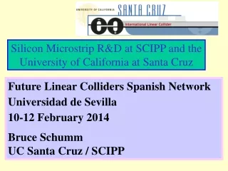 Silicon Microstrip R&amp;D at SCIPP and the University of California at Santa Cruz