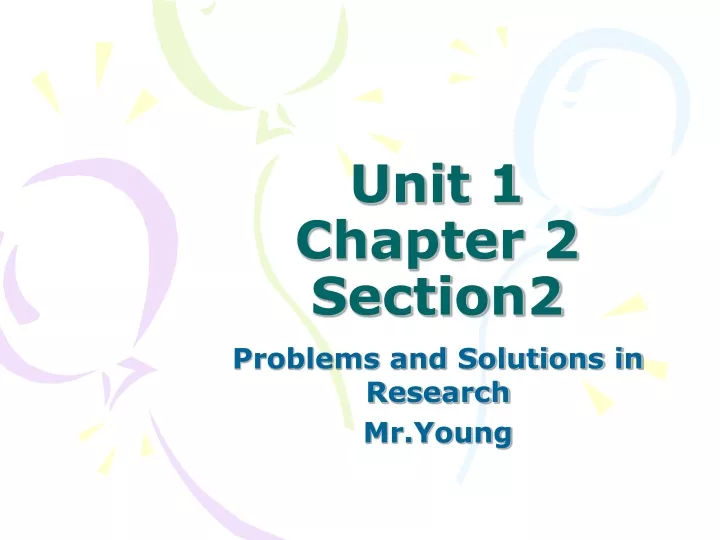 unit 1 chapter 2 section2