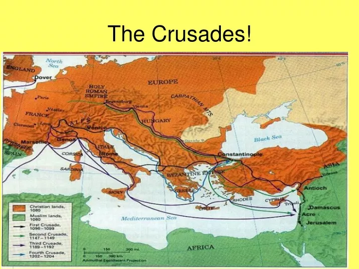 the crusades