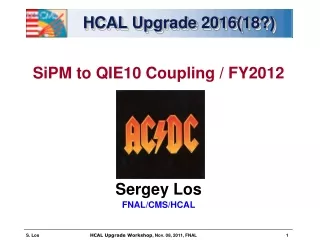 hcal upgrade 2016 18