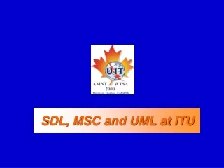 SDL, MSC and UML at ITU