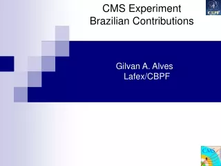 Gilvan A. Alves   Lafex/CBPF