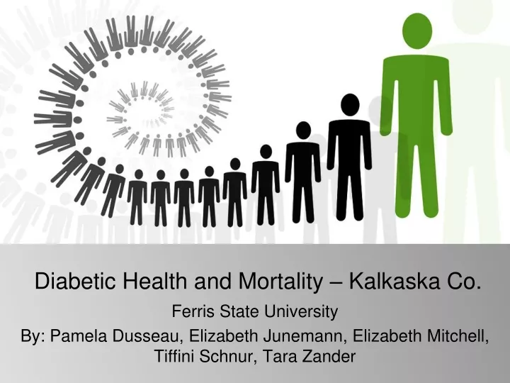 diabetic health and mortality kalkaska co