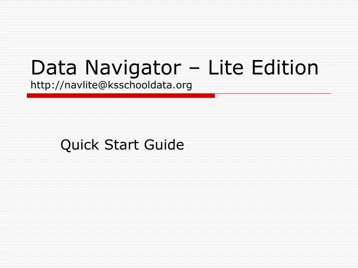 data navigator lite edition http navlite@ksschooldata org