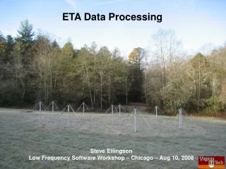 ETA Data Processing