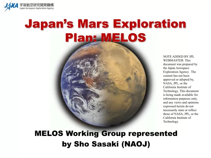 japan s mars exploration plan melos